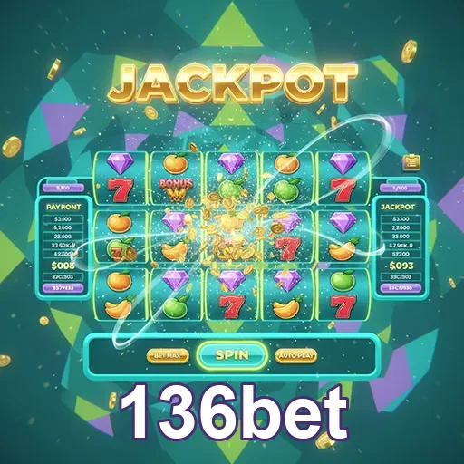 Tela de acesso PWA para jogos de slots confiáveis na 136bet